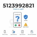 5123992821 scam or legit phone number lookup illustration