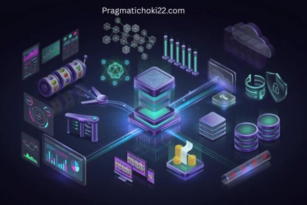 Pragmatichoki22.com Node.js gaming architecture with RNG, real-time processing, and secure server infrastructure