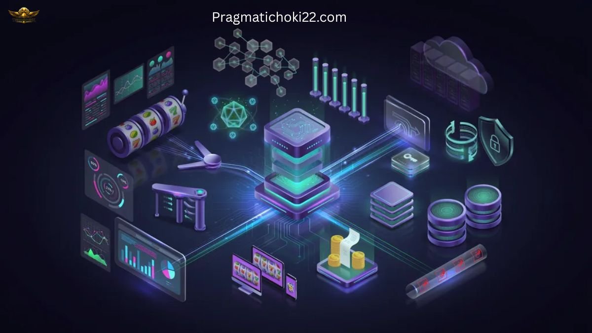Pragmatichoki22.com Node.js gaming architecture with RNG, real-time processing, and secure server infrastructure