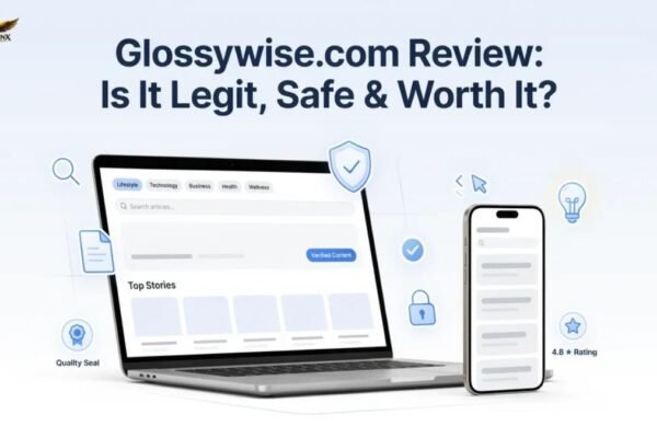 Glossywise com review showing features, trust, safety, and user experience