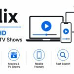 SFlix homepage for watching HD movies and TV shows online