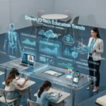 Droven IO Tech Education Trends showing AI-powered smart learning and digital education